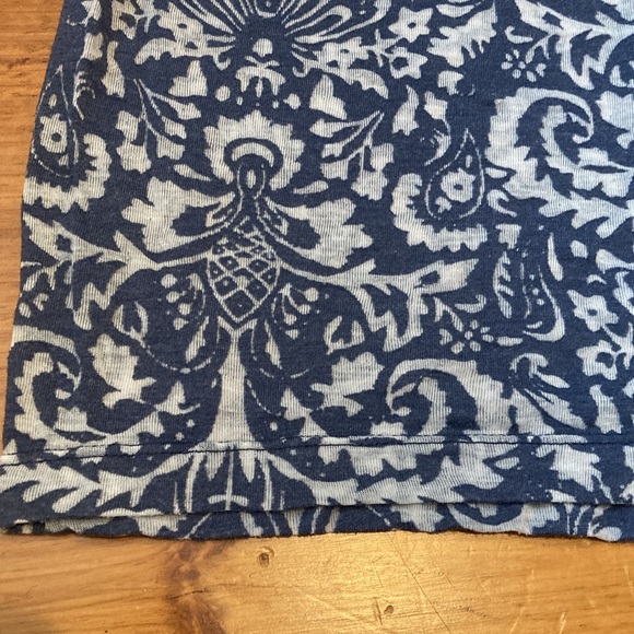 CHARLOTTE *Bundle/2* Blue & Pink Printed Tank Top Semi-Sheer - Picture 10 of 12